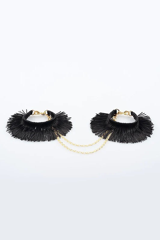 fr-ulein-kink-justine-handfesseln-fransen-gold image 1