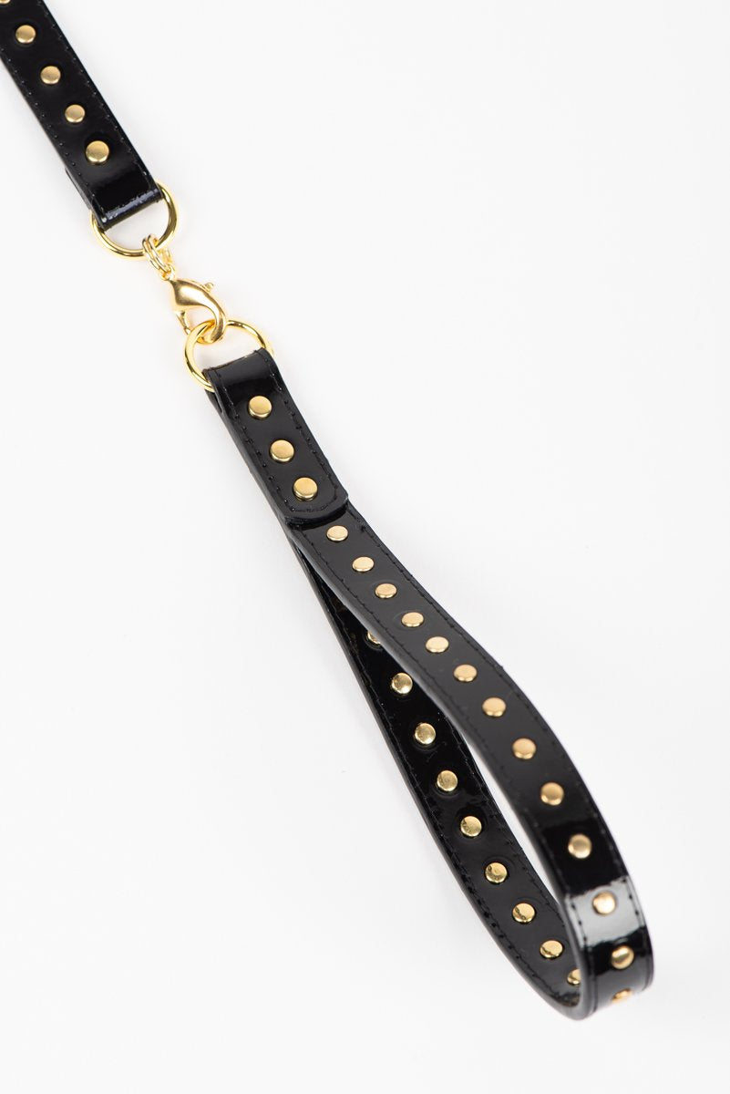 fr-ulein-kink-ricco-t-strap-fesseln-lackleder-schwarz image 2