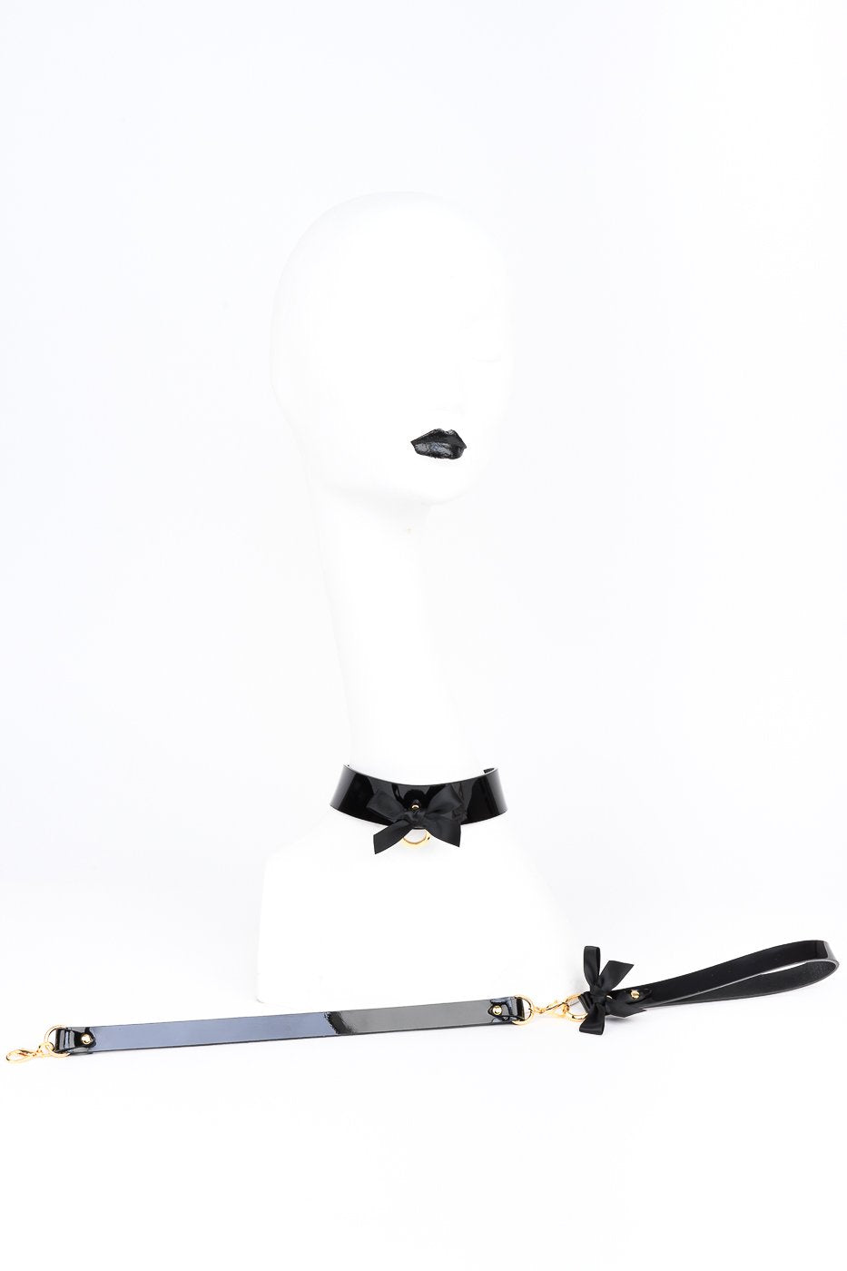 fr-ulein-kink-fk-lead-halsband-schwarz-leder-leine image 2