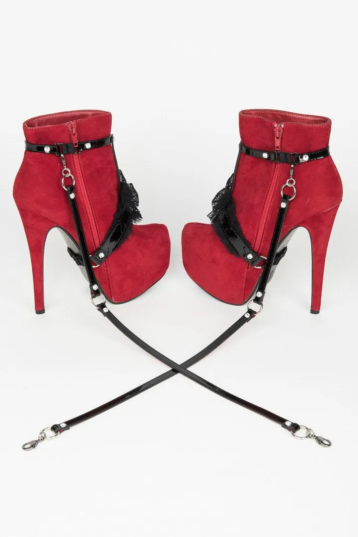 fr-ulein-kink-kiss-heel-fu-fesseln-leder-schwarz-lack image 1
