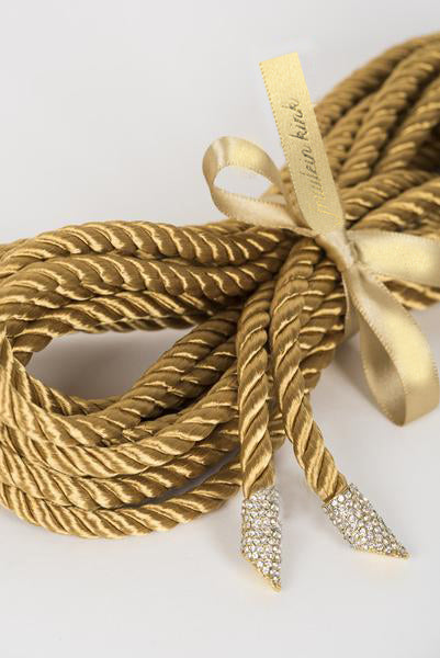 fr-ulein-kink-lavish-lasso-bondage-seil-gold-5-meter image 1