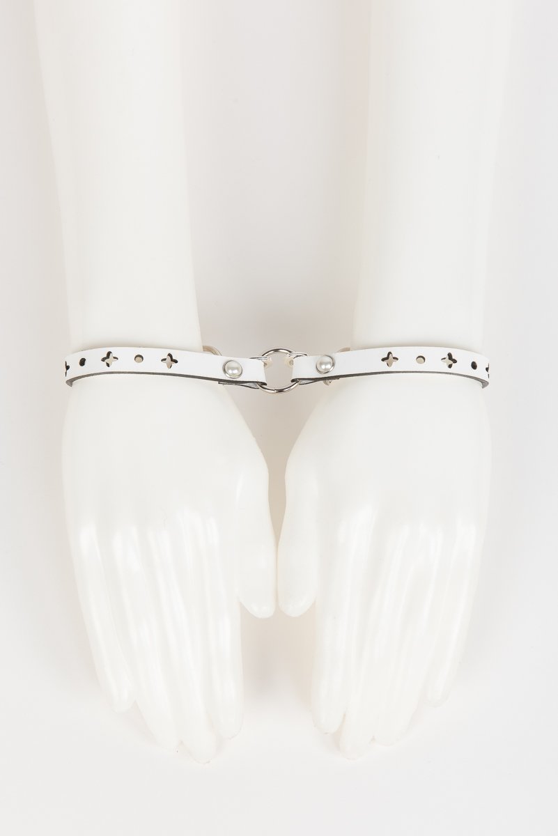 fr-ulein-kink-bianco-t-strap-wei-lack-mit-leine image 5