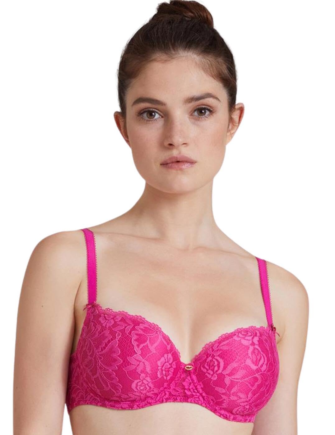 aubade-rosessence-demi-bh-halbschale-fuchsia-75c-spitze image 8