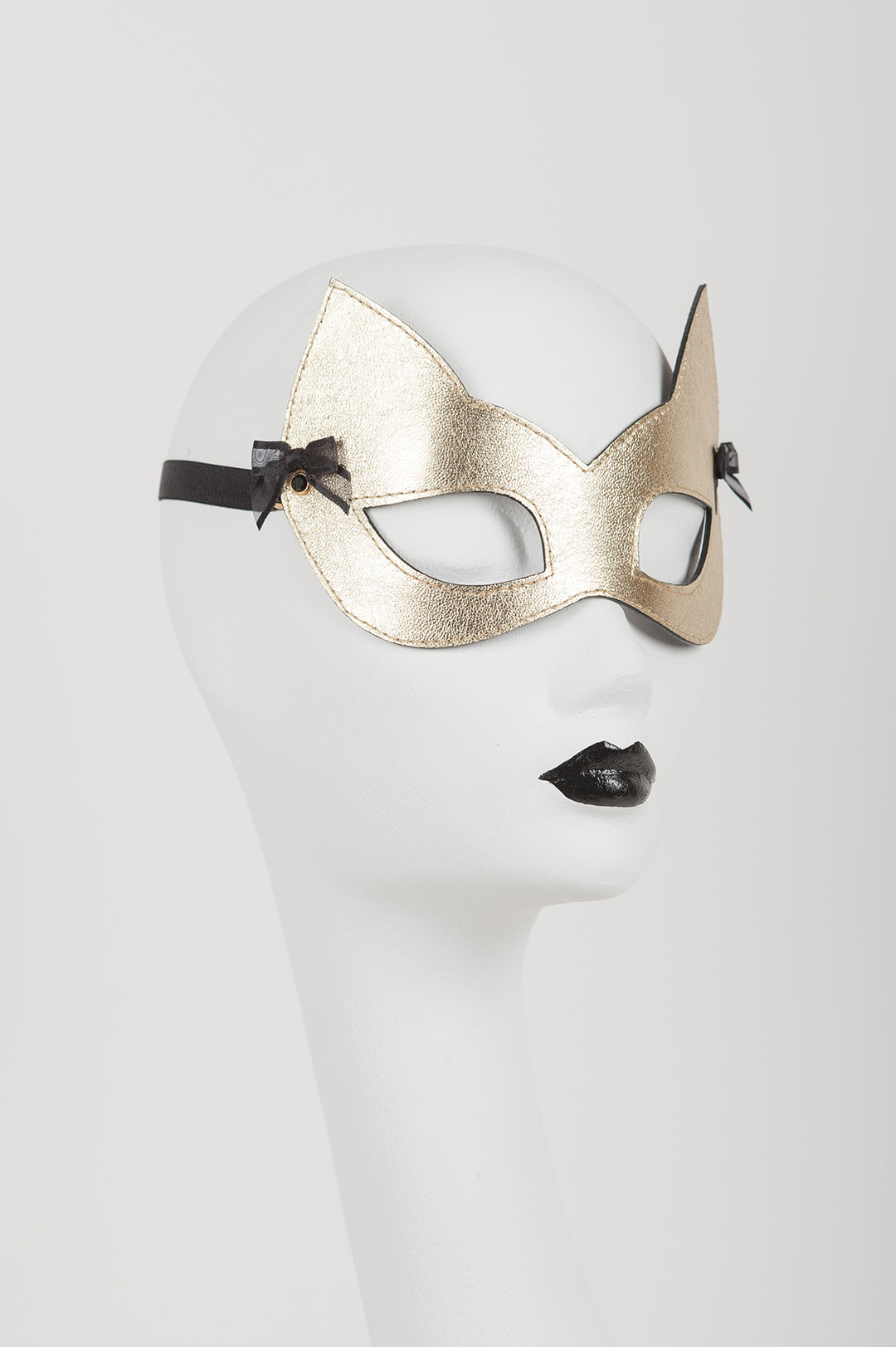 fr-ulein-kink-headwear-oro-kitten-maske-gold-swarovski image 1