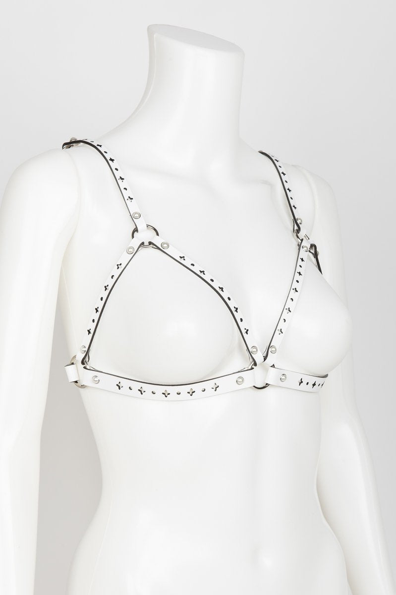 fr-ulein-kink-bianco-cage-harness-leder-bh-wei-perlen image 4