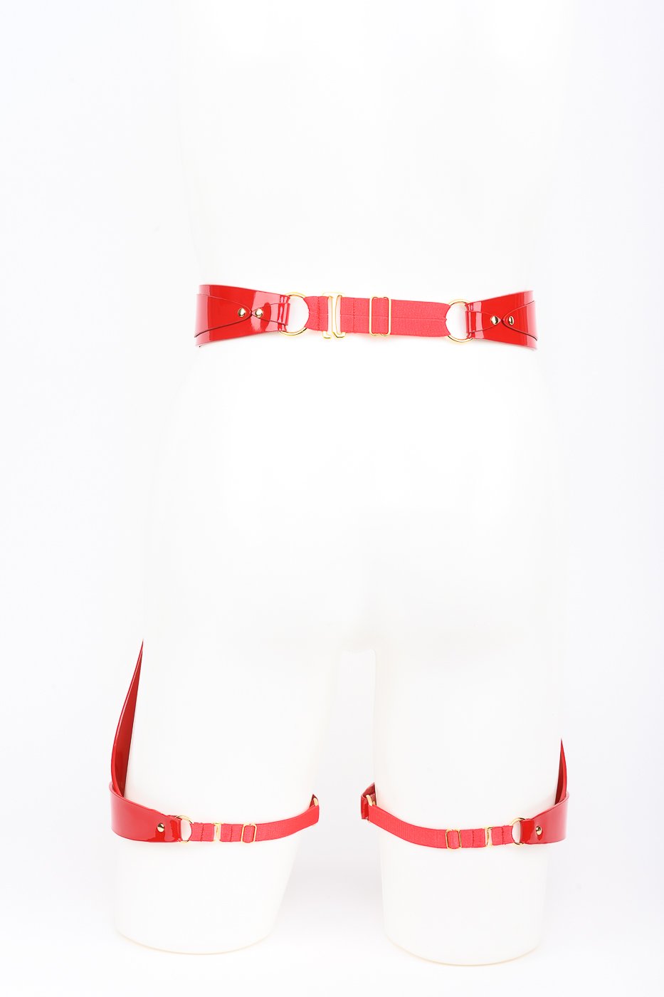 fr-ulein-kink-roja-strapsg-rtel-lack-rot-gr-e-one image 6