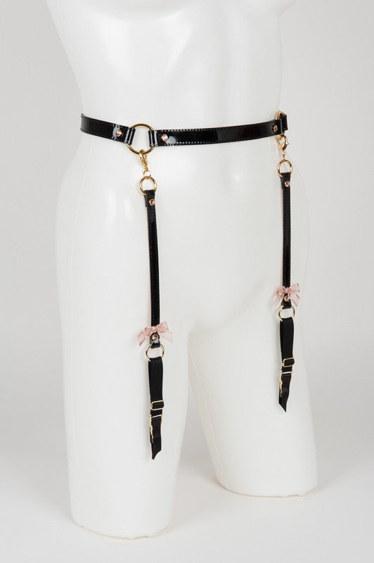 fr-ulein-kink-n-nette-strapsg-rtel-leder-schwarz-ros-gold image 4