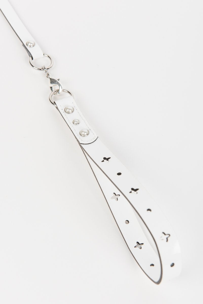 fr-ulein-kink-collars-bianco-halsband-mit-leine-wei image 2