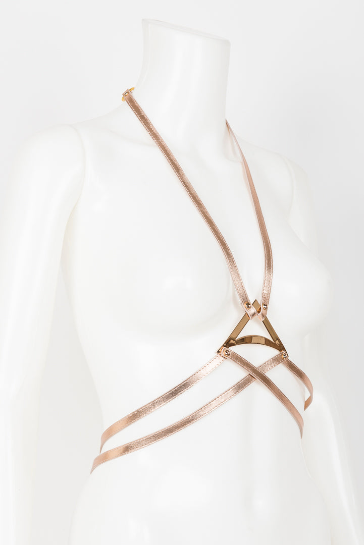fr-ulein-kink-lolita-harness-rosegold-leder-swarovski image 3