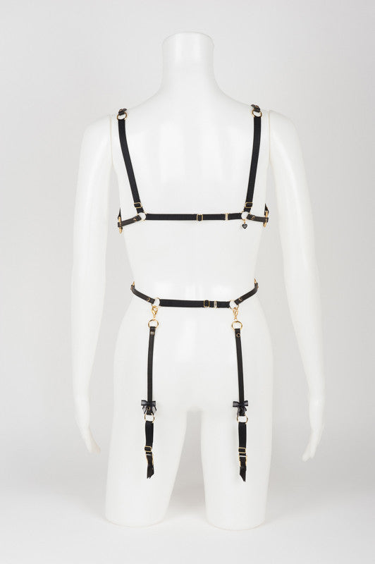 fr-ulein-kink-onyx-playsuit-leder-harness-strumpfhalter-schwarz image 4