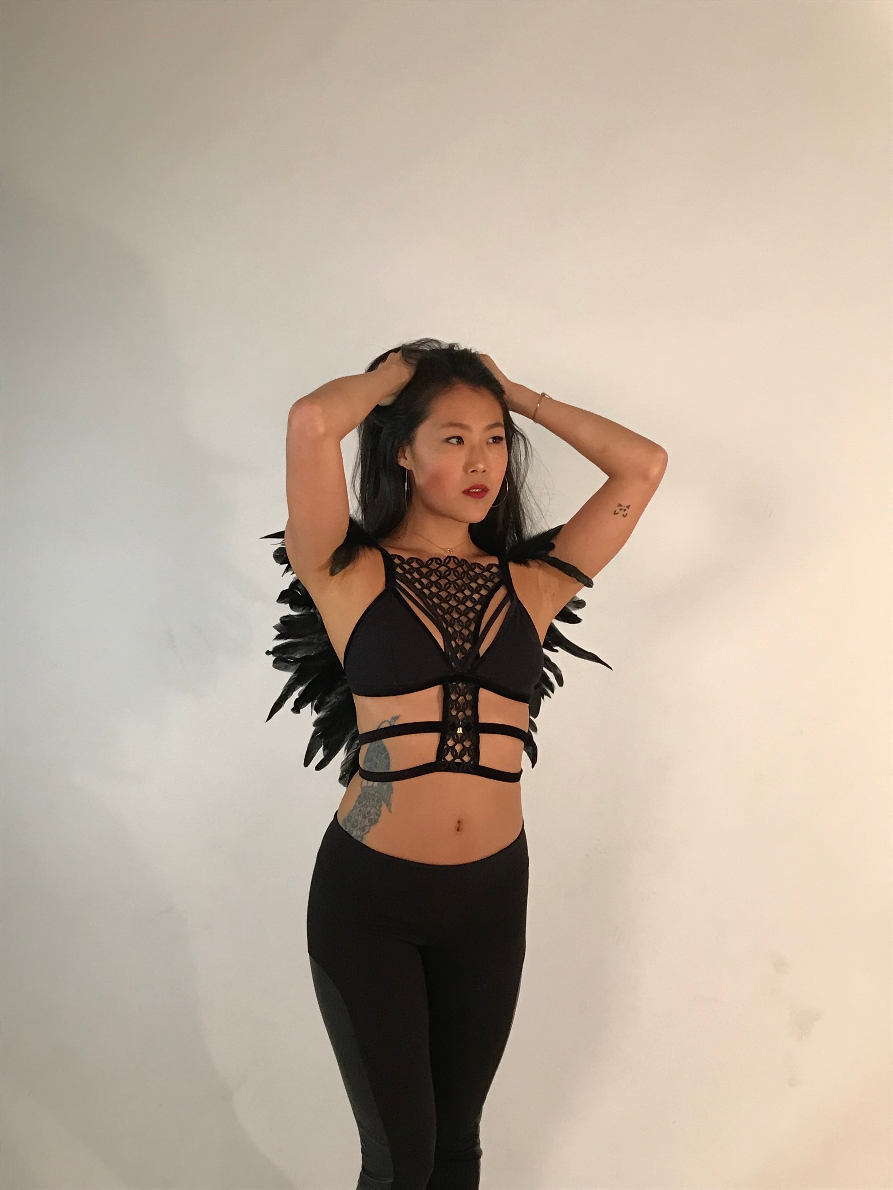 amoreze-phoenix-feather-bralette-feder-bh-bunt image 3