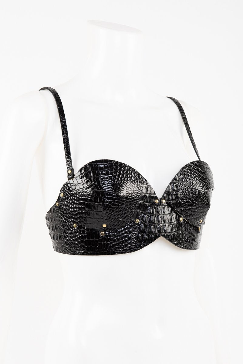 fr-ulein-kink-crocco-bra-leder-bh-schwarz-kroko-one image 8
