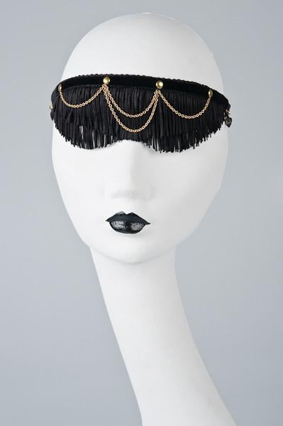 fr-ulein-kink-fringe-maid-augenmaske-mit-kette image 1