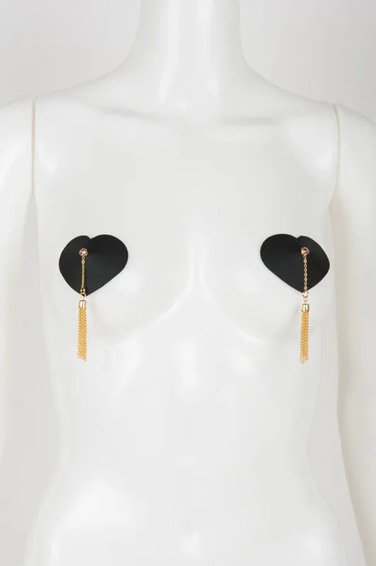 fr-ulein-kink-ch-rie-heart-chain-pasties-nippel-schwarz image 1