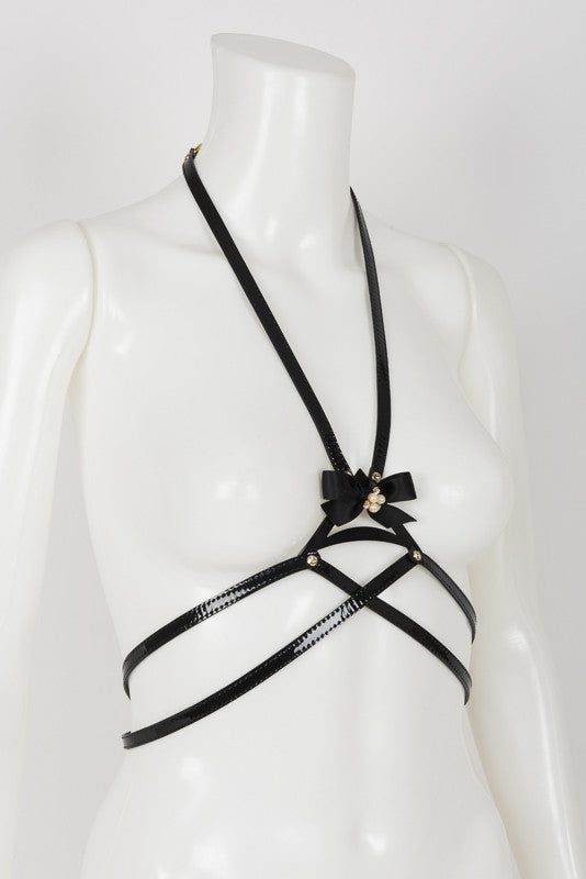 fr-ulein-kink-ritsy-harness-leder-harness-schwarz-gold image 4