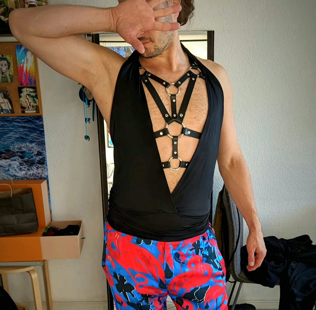 amoreze-alexander-leder-harness-herren-gr-m-vollleder image 1