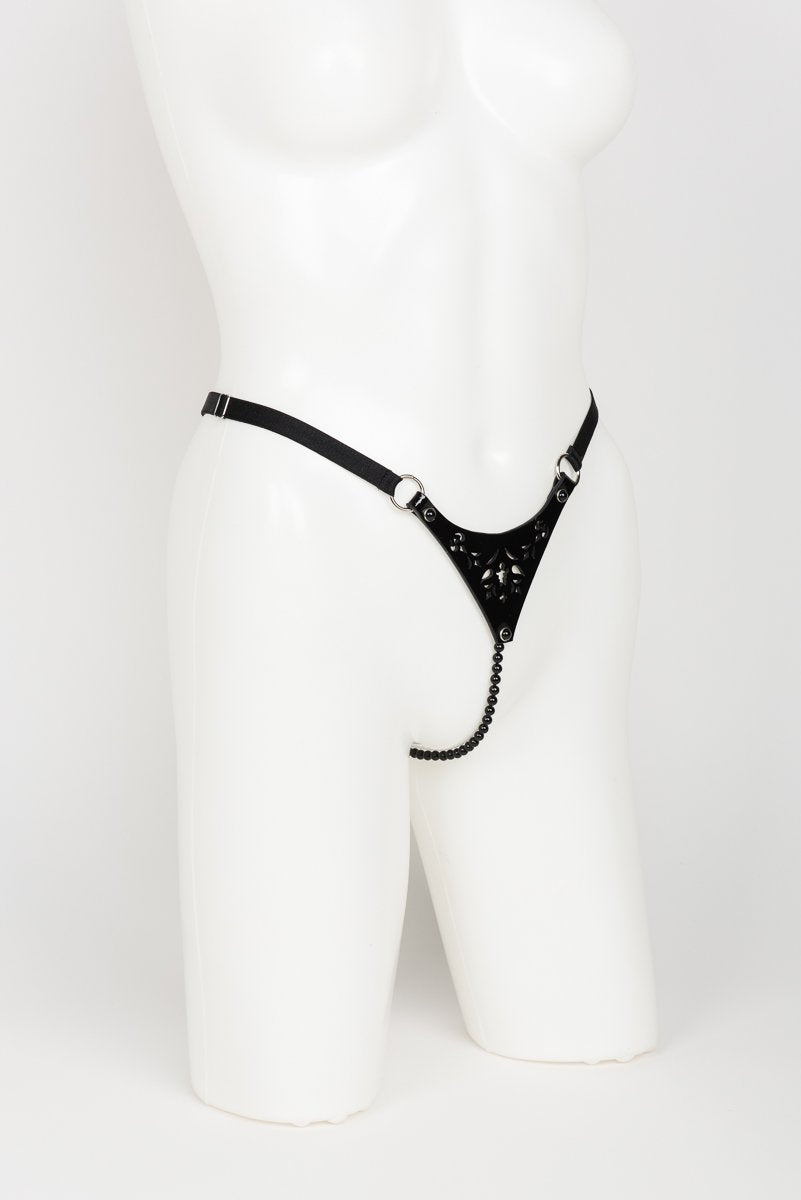 fr-ulein-kink-nero-pearl-string-perlenstring-schwarz-s-m-m-l image 4