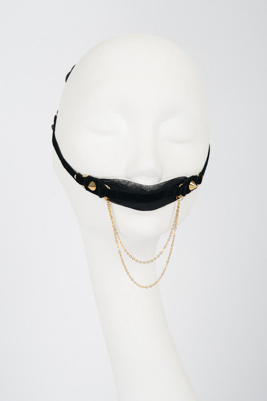 fr-ulein-kink-noir-gag-knebel-schwarz-gold-t-llknebel image 1