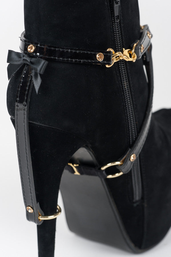 fr-ulein-kink-jet-heel-cuffs-fu-fesseln-schwarz-lackleder image 2