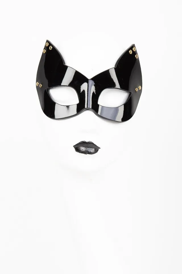 fr-ulein-kink-ricco-maske-leder-augenmaske-katzen-schwarz image 1