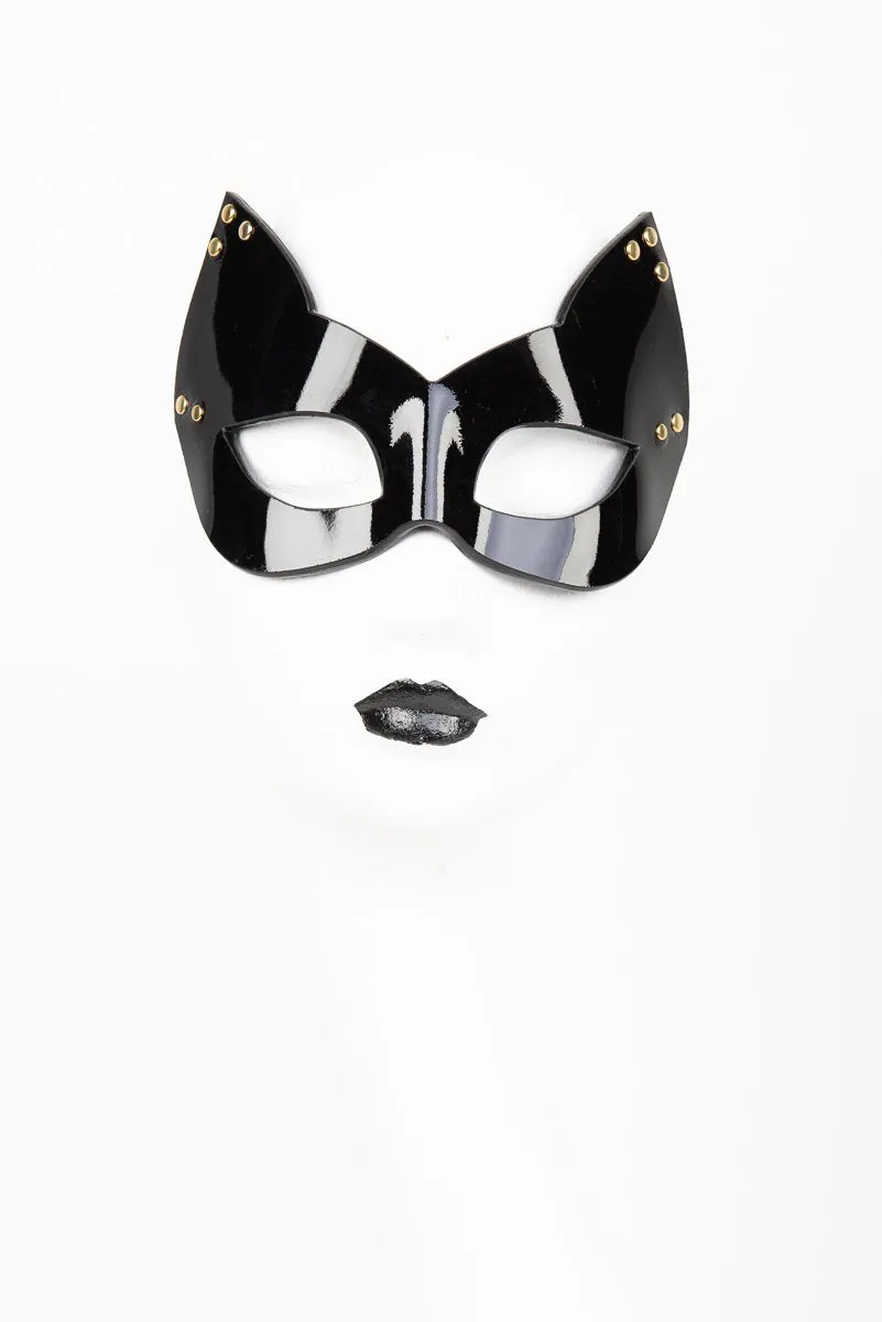 fr-ulein-kink-ricco-maske-leder-augenmaske-katzen-schwarz image 1