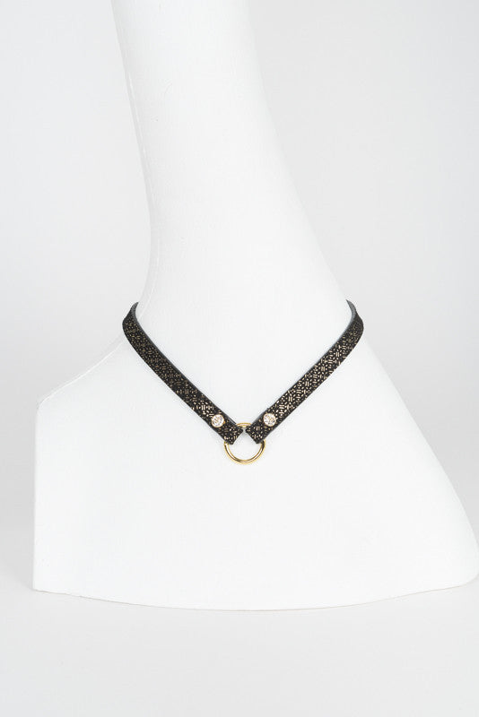 fr-ulein-kink-lush-skinny-collar-halsband-schwarz-gold image 4