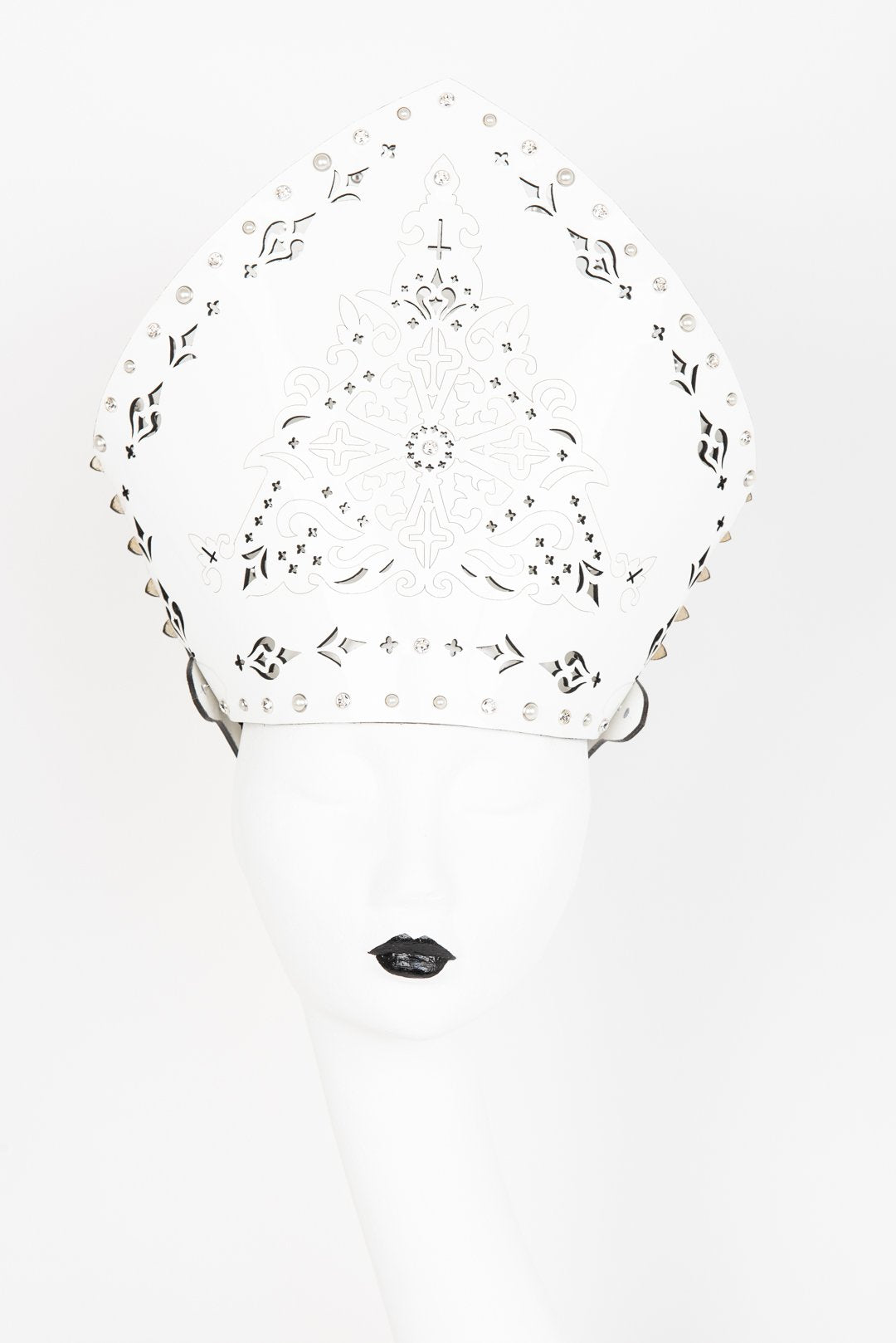 fr-ulein-kink-bianco-mitre-kopfschmuck-wei-kristall image 7