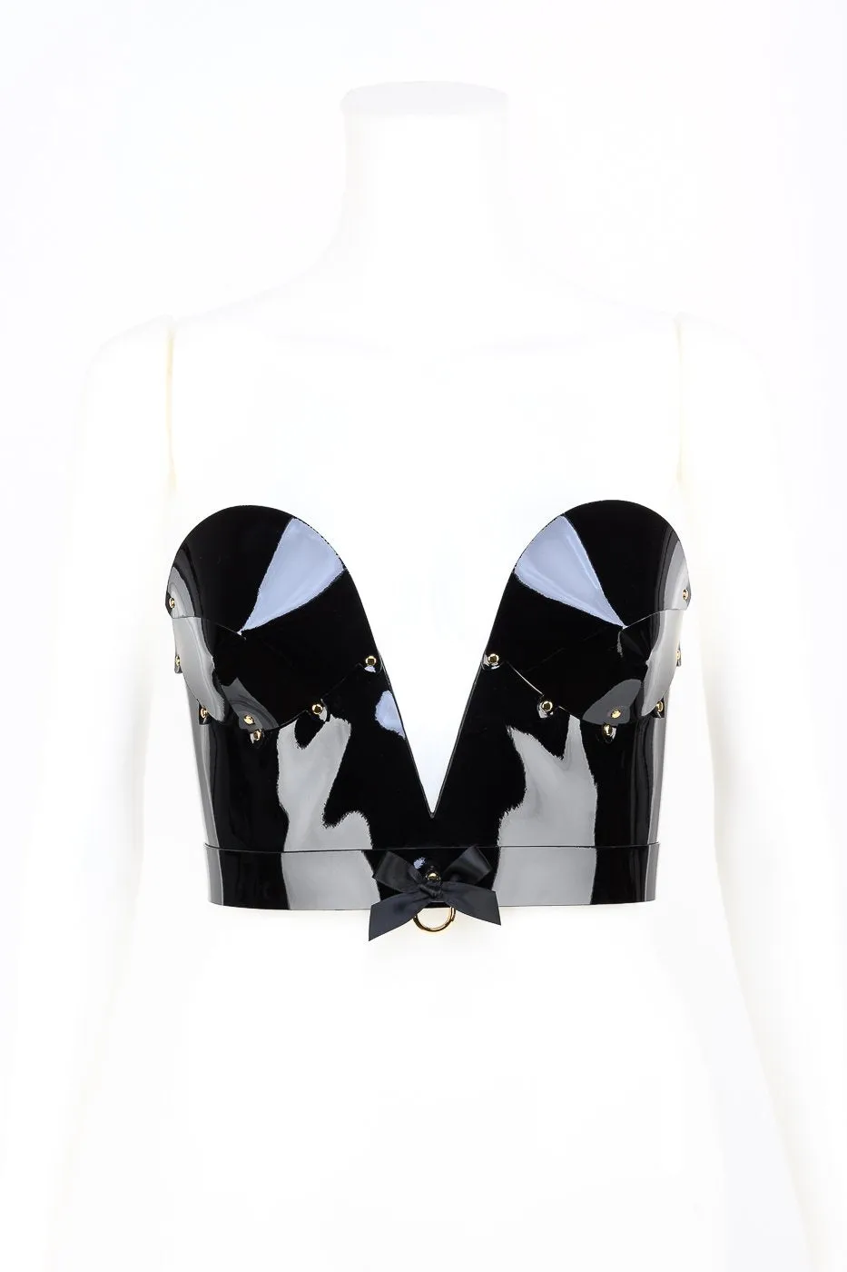 fr-ulein-kink-fk-molded-korsett-bustier-schwarz-lack image 1