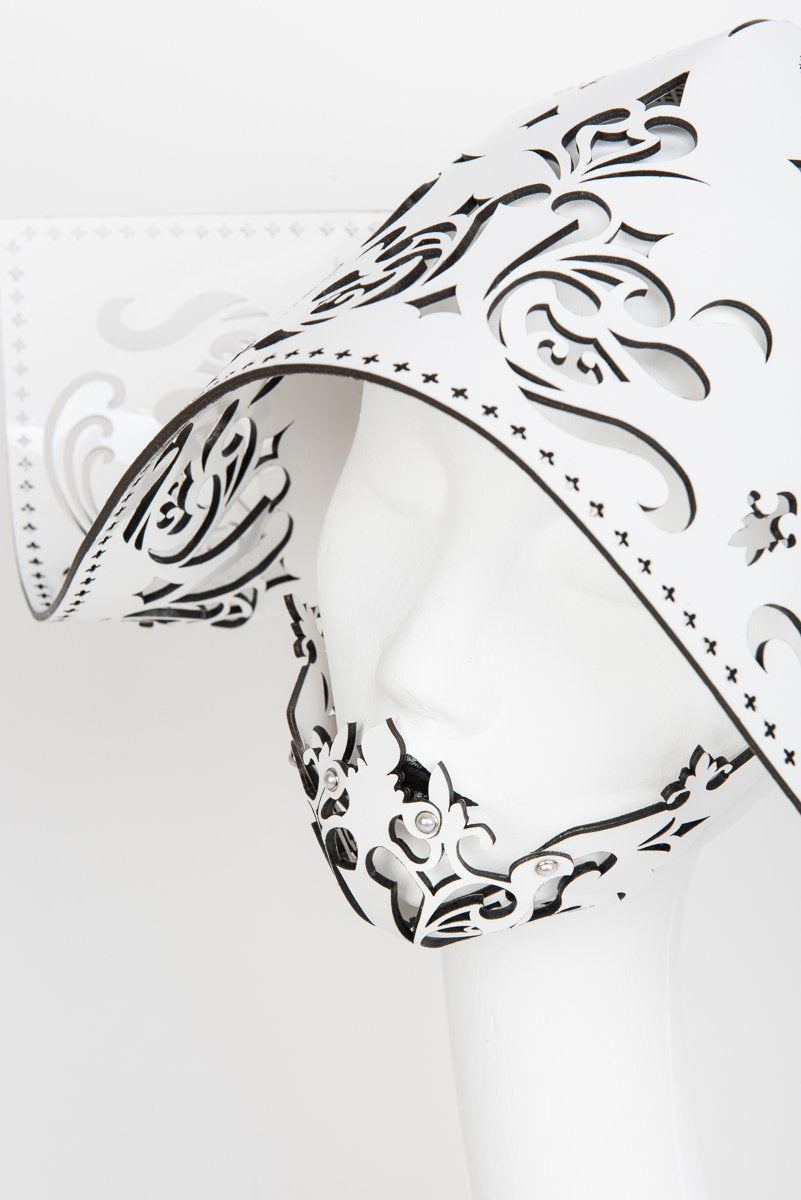 fr-ulein-kink-bianco-cornette-kopfschmuck-leder-wei image 6