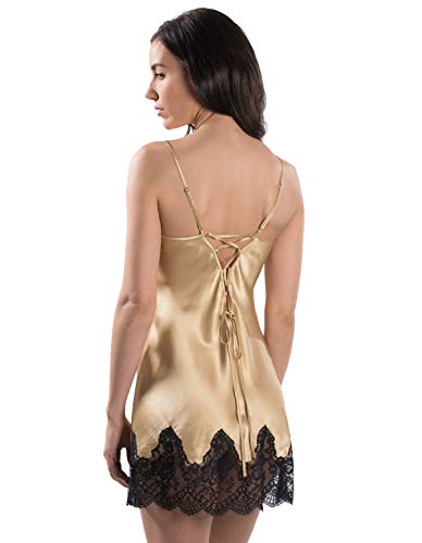 aubade-soie-d-amour-nightgown-babydoll-seide-schwarz image 5