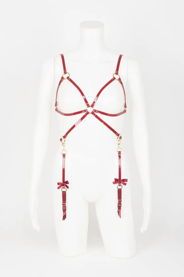 fraulein-kink-red-hot-playsuit-body-rot-einheitsgr-e image 1