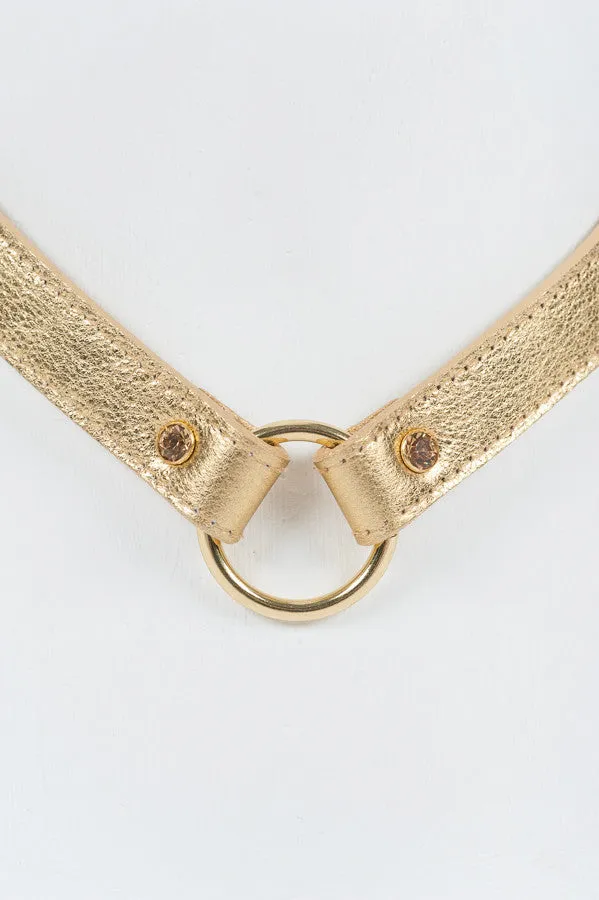 fr-ulein-kink-champagne-halsband-gold-kristall image 1