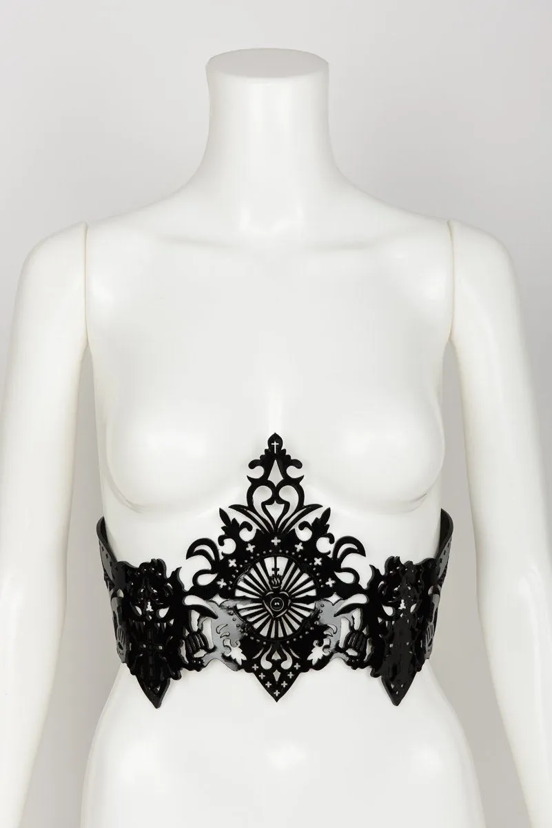 fr-ulein-kink-nero-underbust-harness-lack-s-m image 1