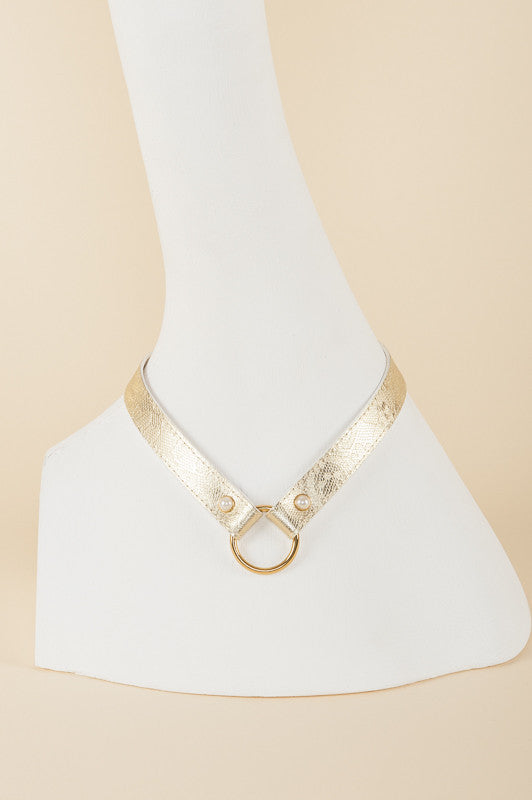 fr-ulein-kink-gold-lace-halsband-spitze-perlennieten image 2