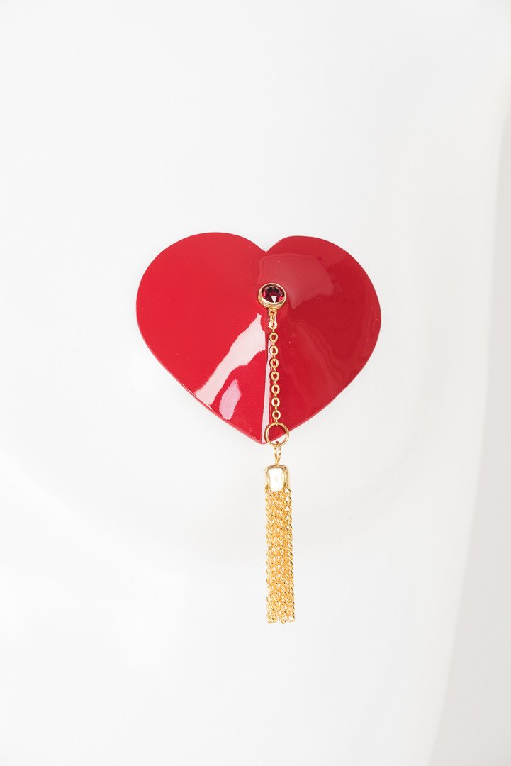 fr-ulein-kink-red-hot-chain-heart-pasties-herz-rot-swarovski image 2
