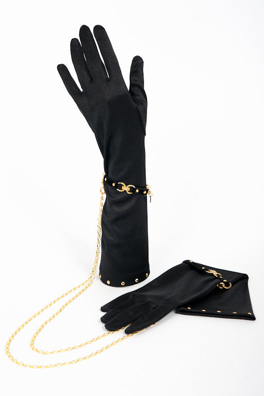 fr-ulein-kink-noir-handschuhe-schwarz-satin-handschellen image 1