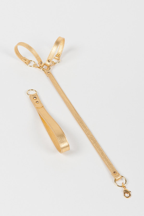 fr-ulein-kink-t-straps-champagne-t-strap-lederfesseln-gold image 4