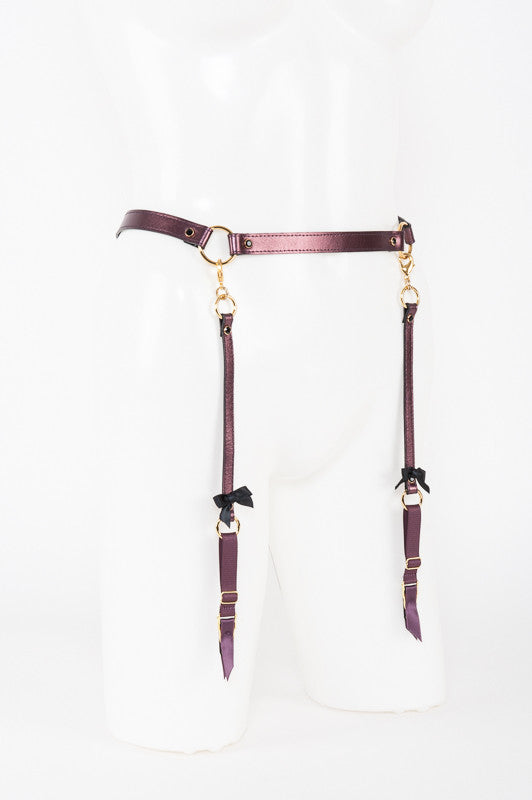 fr-ulein-kink-lingerie-violet-garter-strapsg-rtel-lila-swarovski image 6