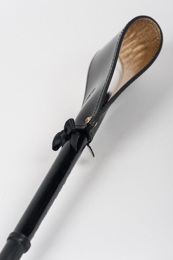 fr-ulein-kink-jet-crop-gerte-schwarz-gold-leder image 4