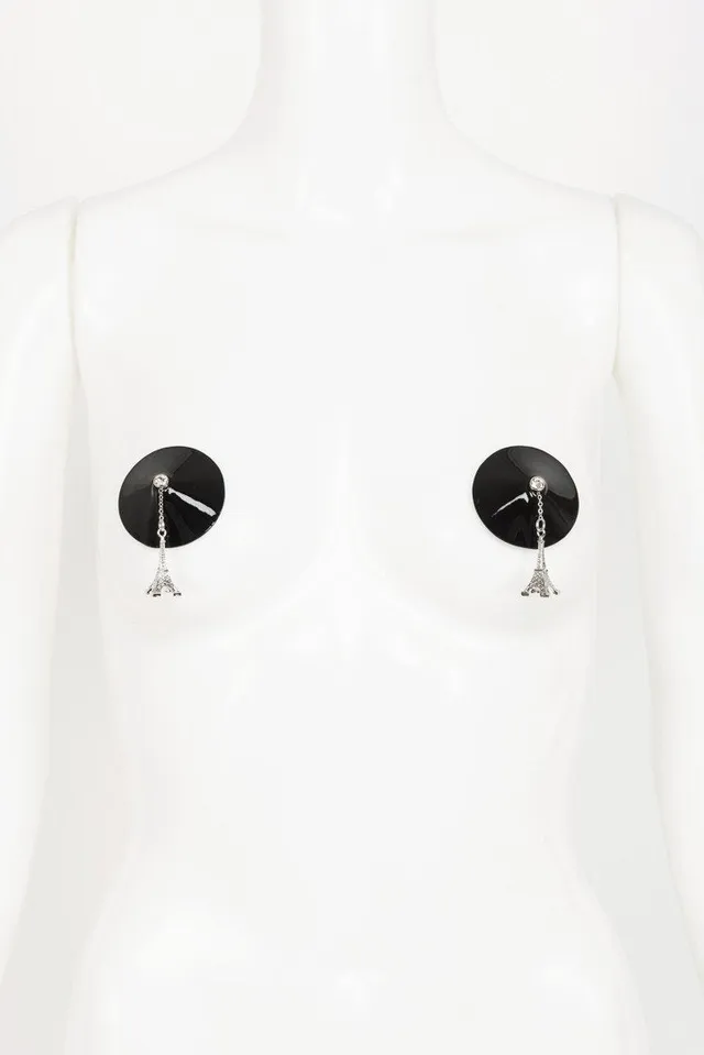fr-ulein-kink-eiffel-pasties-nippelcover-schwarz image 1