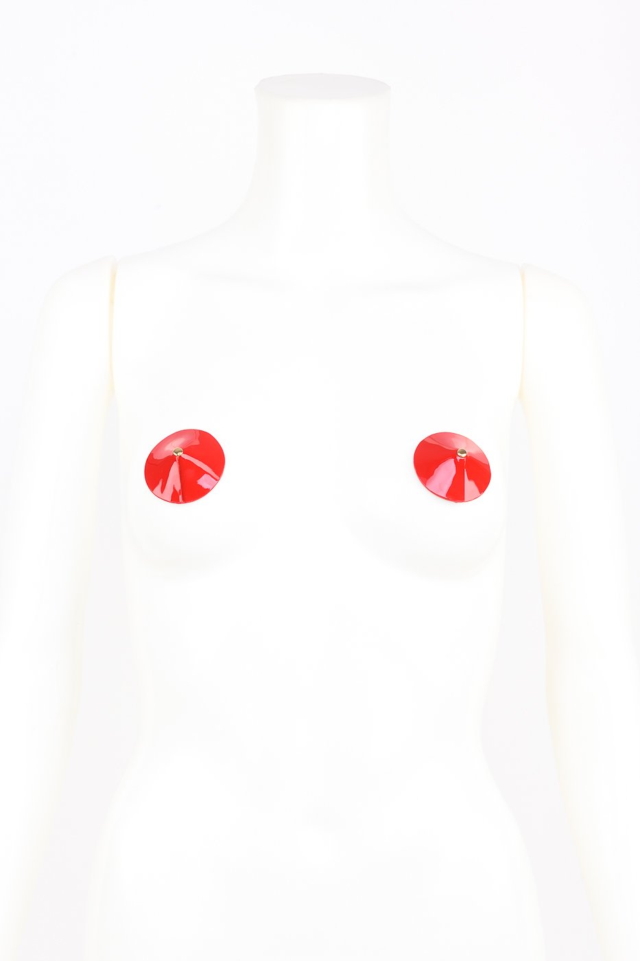 fr-ulein-kink-roja-pasties-nippelcover-rot-lack-mit-goldniete image 1
