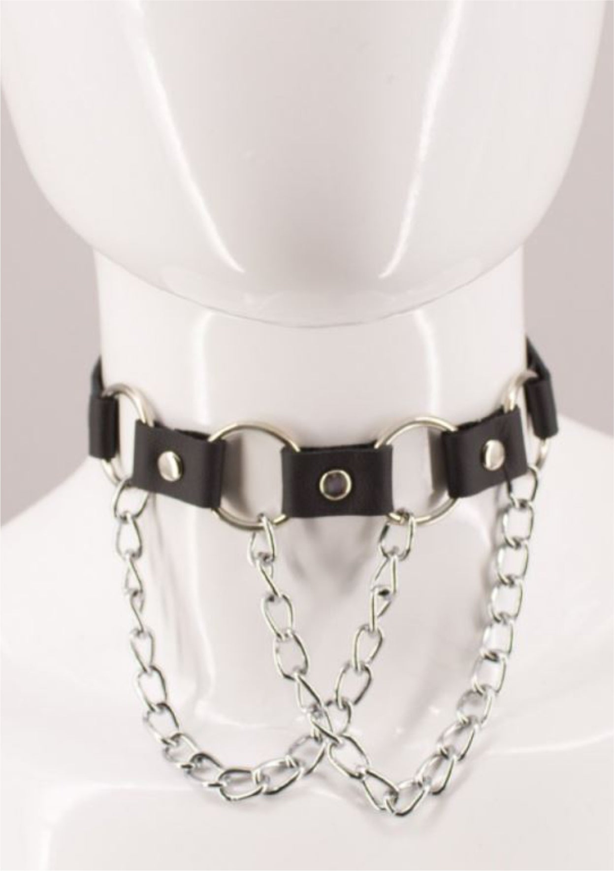 amoreze-victoria-leder-choker-halsband-schwarz-gr-m image 2