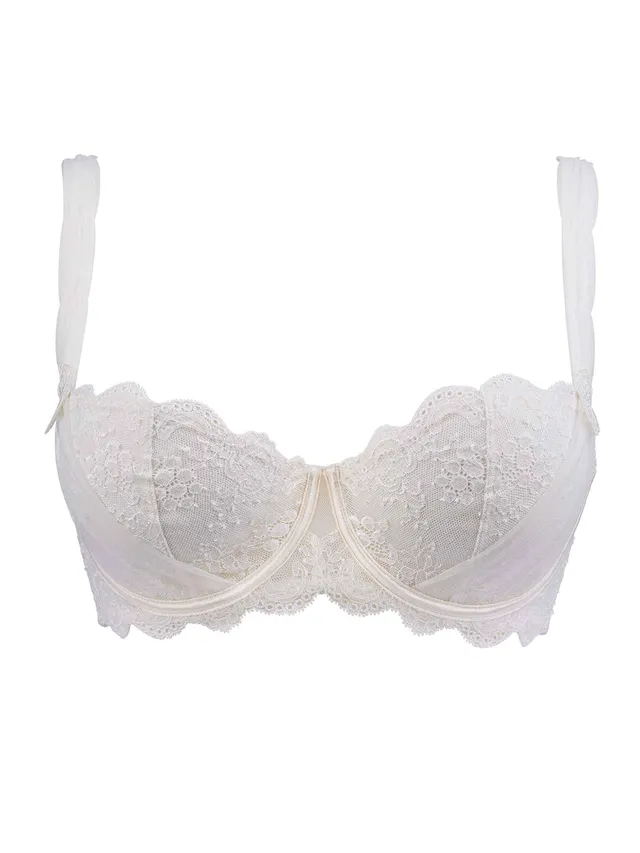 aubade-a-l-amour-demi-bh-nacre-damen-90f-spitze image 1