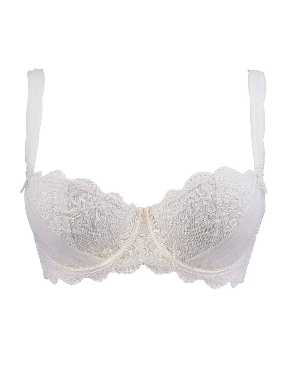 aubade-a-l-amour-demi-bh-nacre-damen-90f-spitze image 1