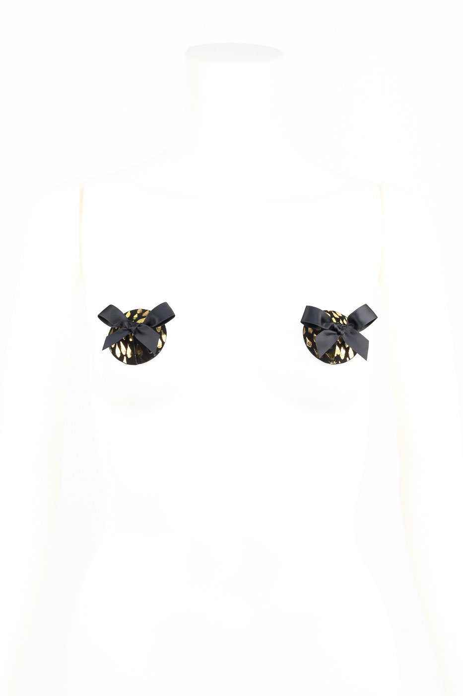 fr-ulein-kink-deluxe-bow-pasties-schwarz-satin image 1