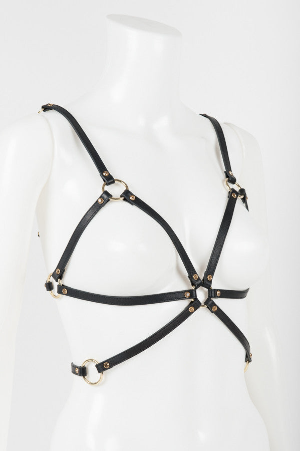 fraulein-kink-harnesses-caviar-cage-bh-leder-schwarz image 4