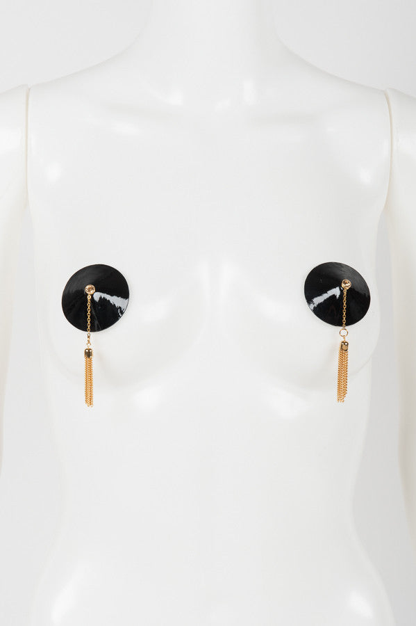 fr-ulein-kink-jet-nippelpasties-schwarz-kette-gold image 1