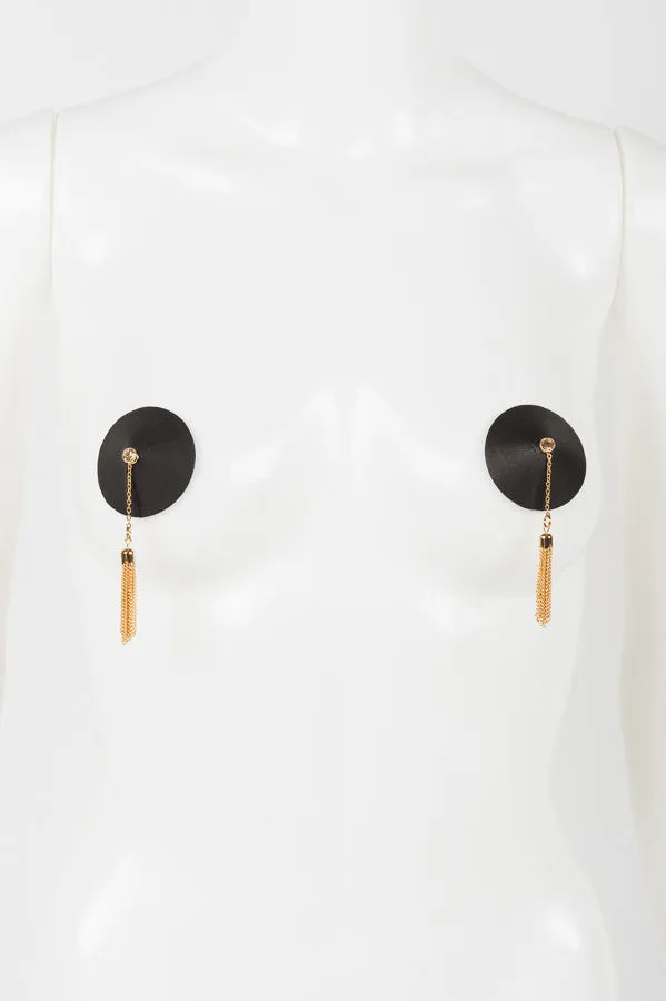 fr-ulein-kink-caviar-chain-pasties-nippelcover-schwarz-gold image 1