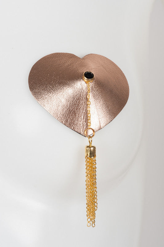 fr-ulein-kink-topaz-heart-chain-pasties-schwarz-rosegold image 2