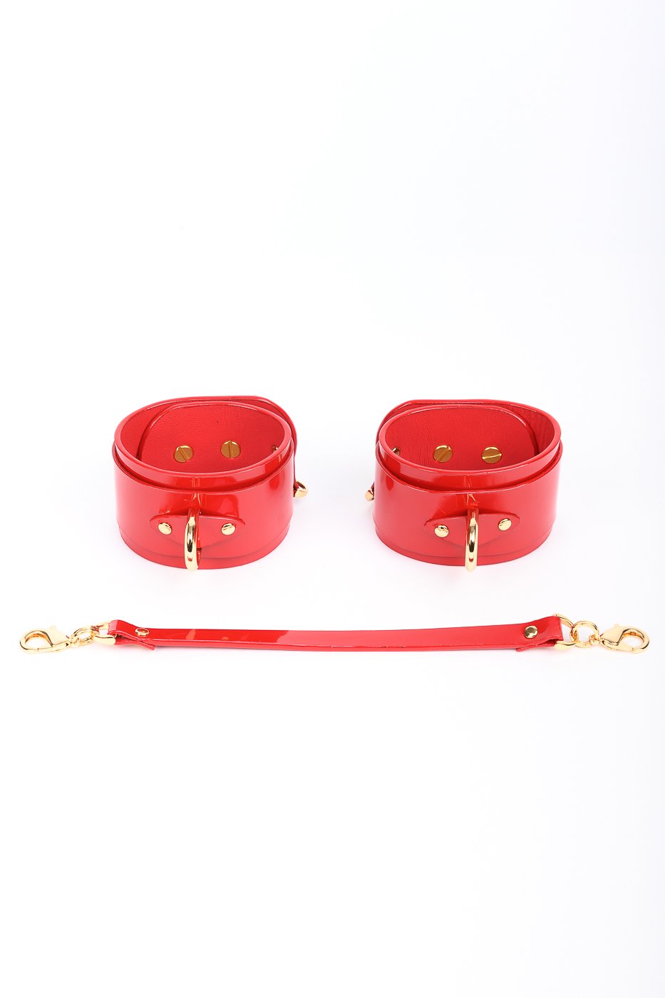 fr-ulein-kink-roja-handcuffs-fu-fesseln-lack-rot-gold image 5